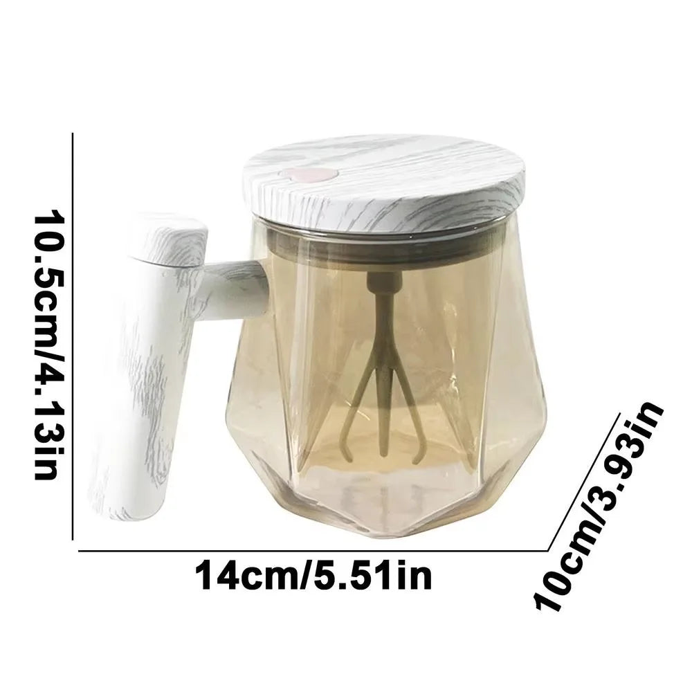 400ML Automatic Stirring Cup Mug Rechargeable Portable Coffee Electric Stirring Rotating Magnetic Home Drinking Tools Equipment